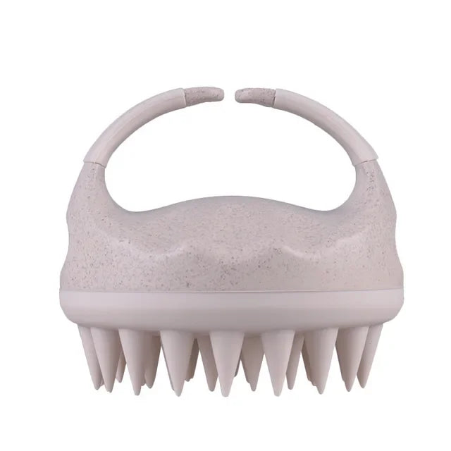 Soft Silicone Shampoo Brush Massage Shampoo Brush Clean Scalp Bath Comb Scalp Beauty Health Hair Scalp Massager Shampoo Brush