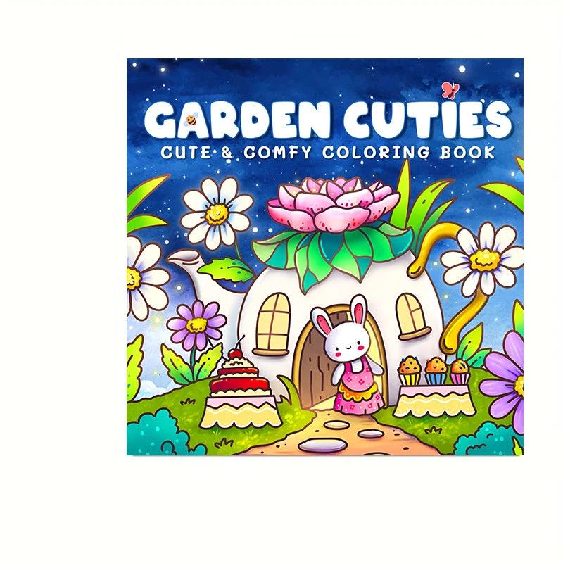 28 Pages Cat's Daily Life Coloring Book for Adult | Colouring Book, Drawing Supplies for Christmas, Thanksgiving