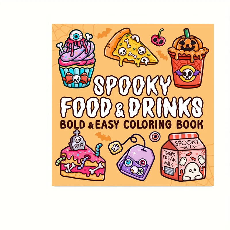 28 Pages Cat's Daily Life Coloring Book for Adult | Colouring Book, Drawing Supplies for Christmas, Thanksgiving